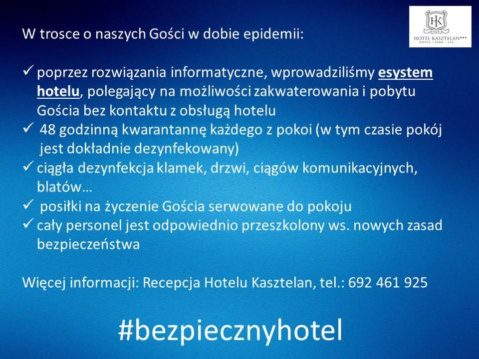 Отель Hotel Kasztelan Добчице-6